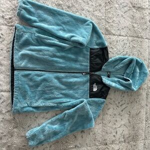 The north face Kids Blue Fleece Jacket
